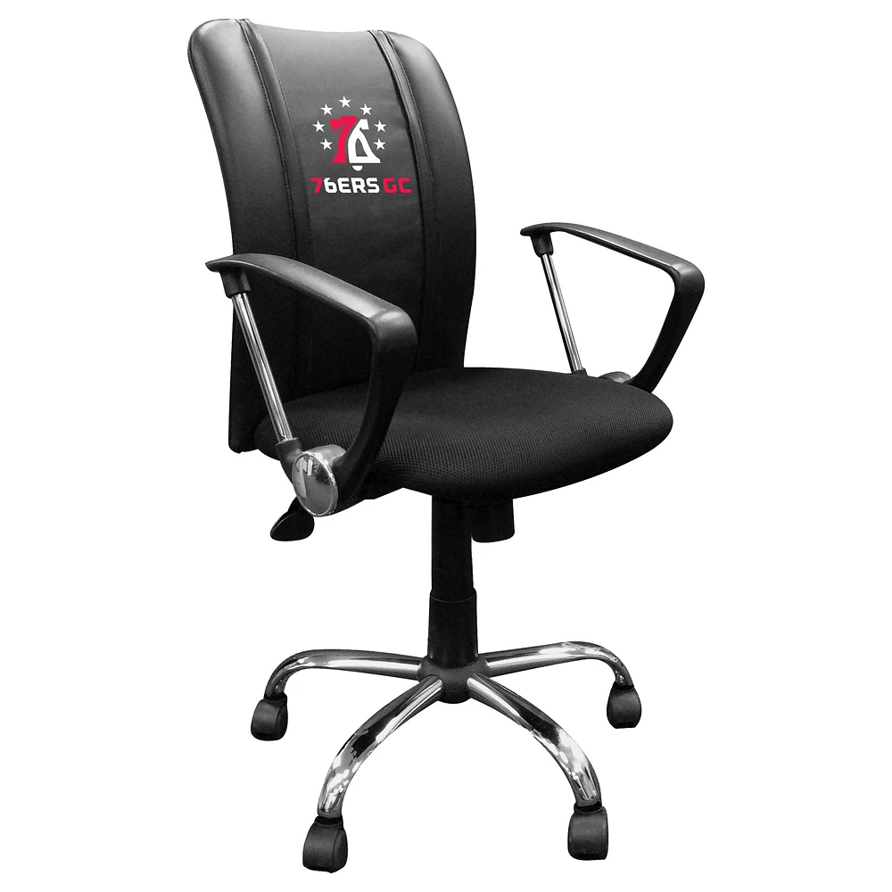 Black 76ers GC Curve Task Chair