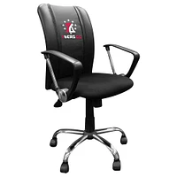 Black 76ers GC Curve Task Chair