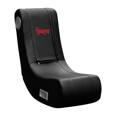 Black Nebraska Huskers Team Game Rocker 100
