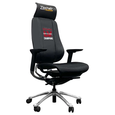 Black Tampa Bay Buccaneers Super Bowl LV Champions PhantomX Gaming Chair