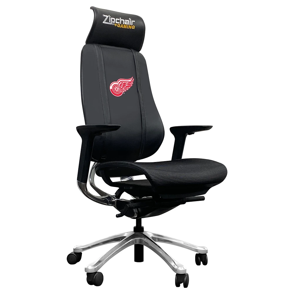 Black Detroit Red Wings PhantomX Gaming Chair
