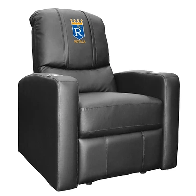 Black Kansas City Royals Logo Stealth Manual Recliner