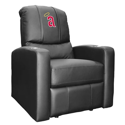 Black Los Angeles Angels Logo Stealth Manual Recliner