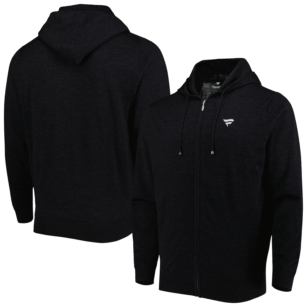 Men's Black Fanatics Corporate Chi-Town Full-Zip Hoodie