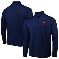 Men's Navy Fanatics Corporate Classic Ecotec Half-Zip Top