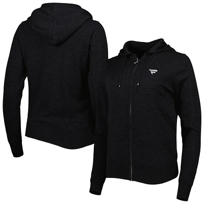 Women's Black Fanatics Corporate Chi-Town Full-Zip Hoodie