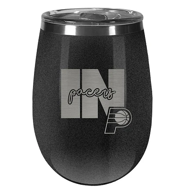 Indiana Pacers 10oz. Onyx Wine Tumbler