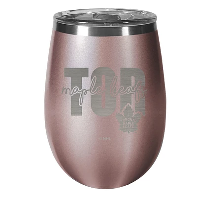 Toronto Maple Leafs 10oz. Rose Gold Wine Tumbler