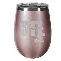 St. Louis Cardinals 10oz. Rose Gold Wine Tumbler