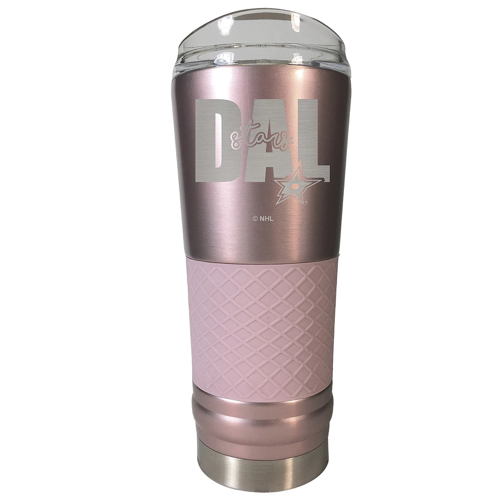 Dallas Stars 24oz. Draft Rose Gold Tumbler