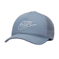 Men's Nike Gray Classic99 Futura Trucker - Snapback Hat