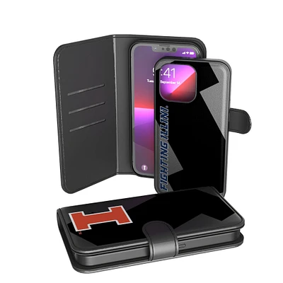 Illinois Fighting Illini iPhone Wallet Case