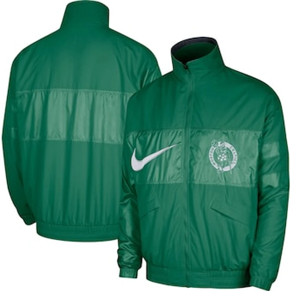 Men's Nike Kelly Green Boston Celtics Courtside Versus Capsule Full-Zip Jacket