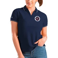 Women's Antigua Navy New England Revolution Affluent Polo