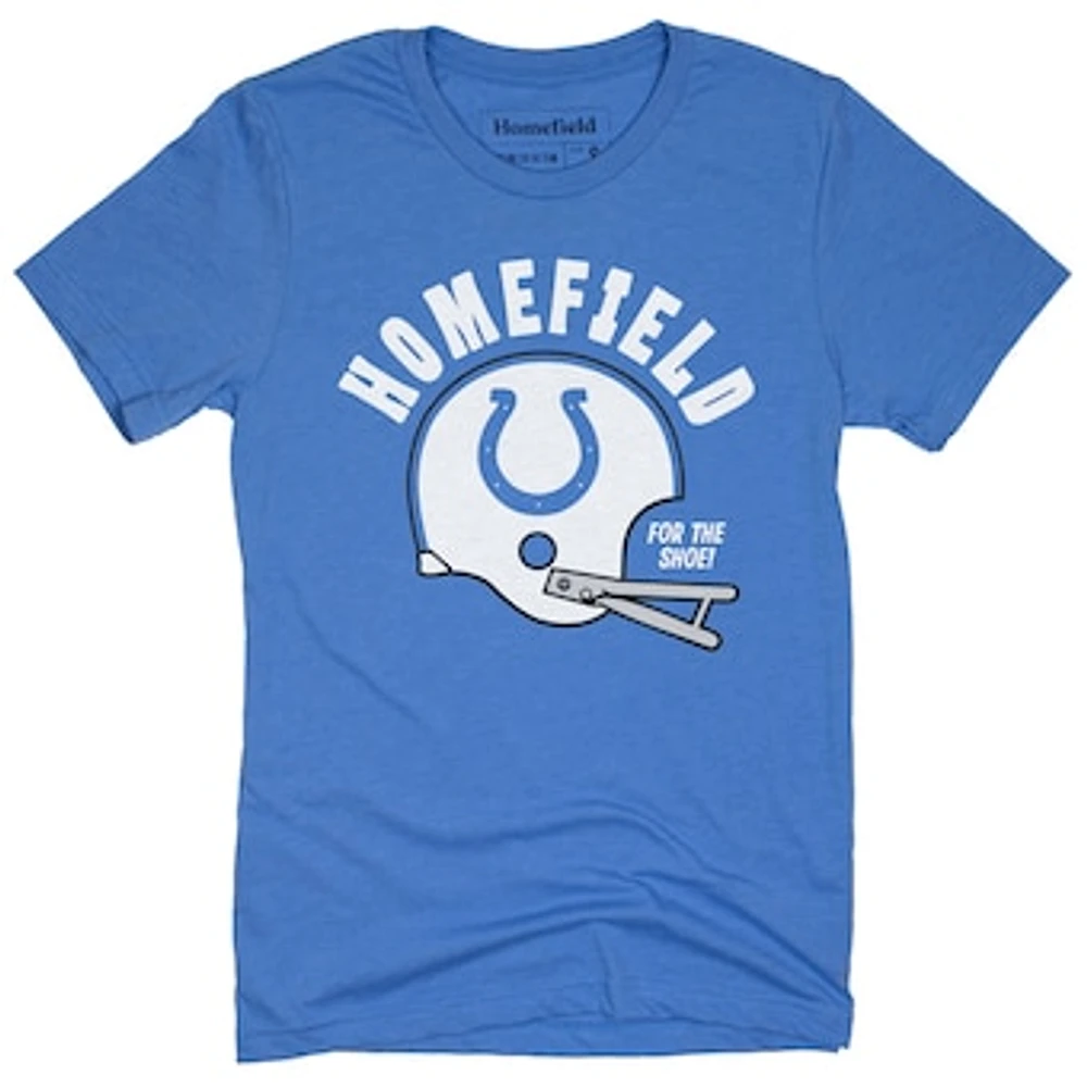 Men's Homefield Royal Indianapolis Colts Helmet T-shirt