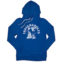 Men's Homefield Royal Indianapolis Colts Tri-Blend Pullover Hoodie