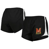 Women's Black Maryland Terrapins Sport Shorts