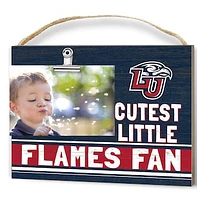 Navy Liberty Flames 8'' x 10'' Cutest Little Team Logo Clip Photo Frame