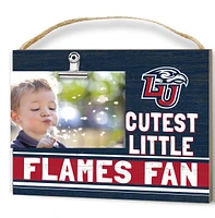Navy Liberty Flames 8'' x 10'' Cutest Little Team Logo Clip Photo Frame