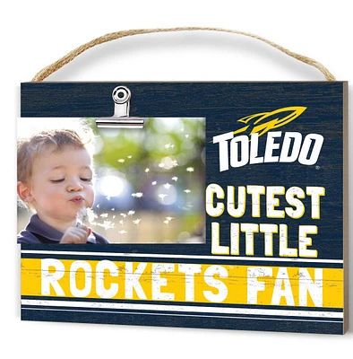 Navy Toledo Rockets 8'' x 10'' Cutest Little Team Logo Clip Photo Frame