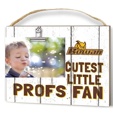 White Rowan Profs 8'' x 10'' Cutest Little Weathered Logo Clip Photo Frame