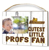 White Rowan Profs 8'' x 10'' Cutest Little Weathered Logo Clip Photo Frame