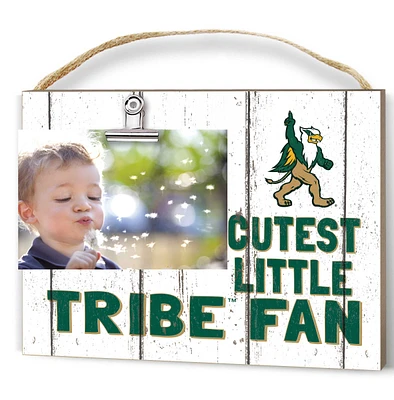 White William & Mary Tribe 8'' x 10'' Cutest Little Weathered Logo Clip Photo Frame