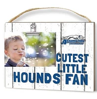 White Assumption Greyhounds 8'' x 10'' Cutest Little Weathered Logo Clip Photo Frame