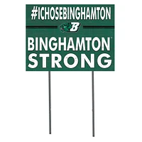 Binghamton Bearcats 18'' x 24'' I Chose Lawn Sign