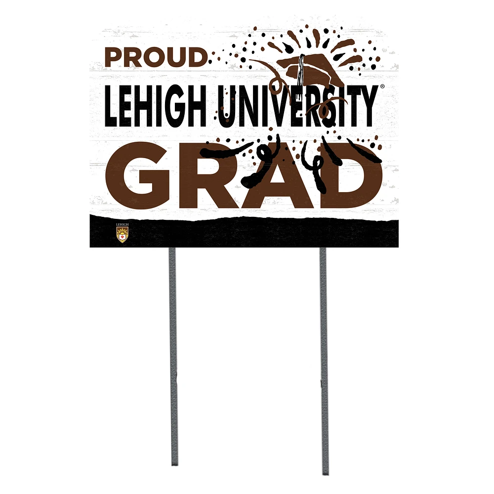 Lehigh Mountain Hawks 18'' x 24'' Grad Yard Sign