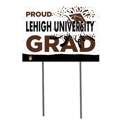 Lehigh Mountain Hawks 18'' x 24'' Grad Yard Sign