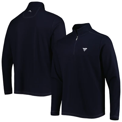 Men's Tommy Bahama Navy Fanatics Corporate Sport Emfielder 2.0 IslandZone Half-Zip Jacket