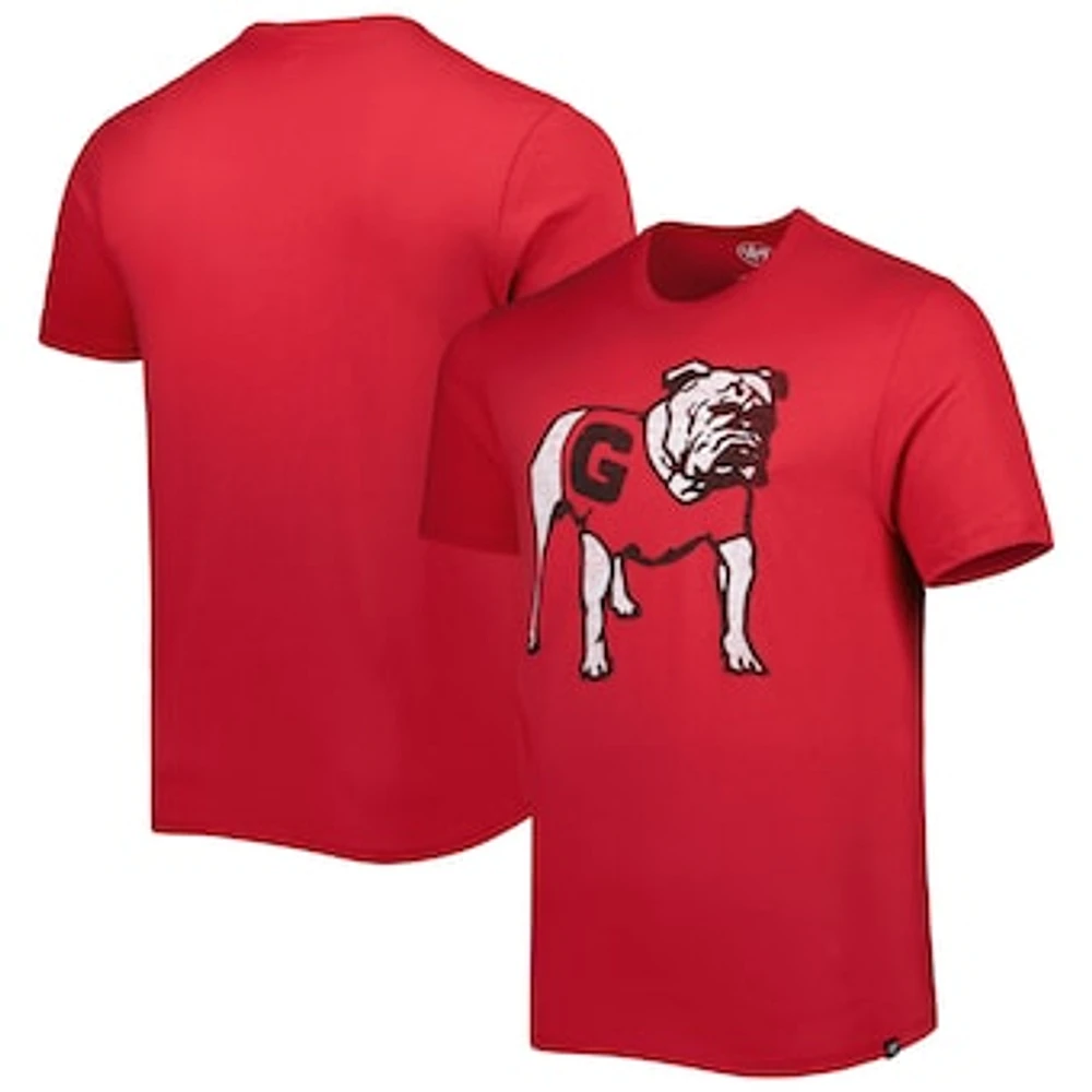 Men's '47 Red Georgia Bulldogs Premier Franklin Logo T-Shirt