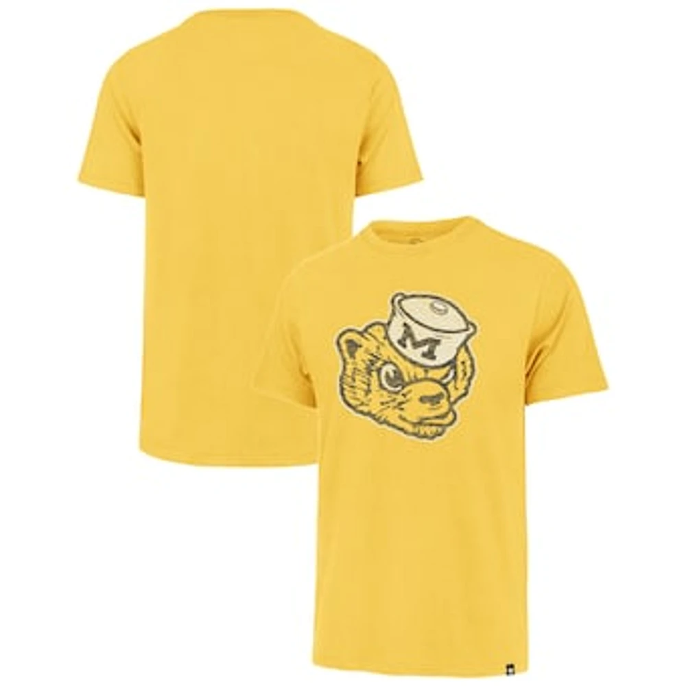 Men's '47 Maize Michigan Wolverines Premier Franklin T-Shirt