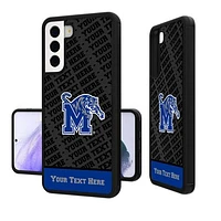 Memphis Tigers Galaxy Endzone Logo Personalized Bump Case