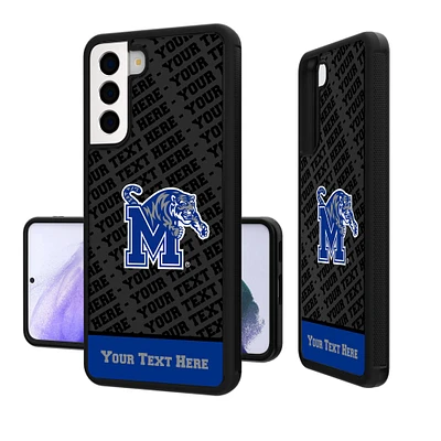 Memphis Tigers Galaxy Endzone Logo Personalized Bump Case