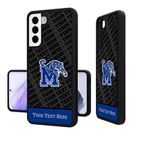 Memphis Tigers Galaxy Endzone Logo Personalized Bump Case