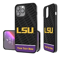 LSU Tigers Endzone iPhone Personalized Bump Case