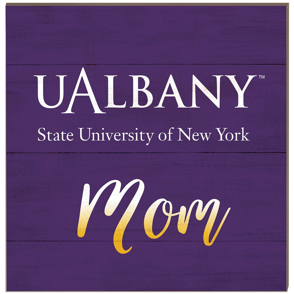 UAlbany Great Danes 10'' x 10'' Mom Plaque