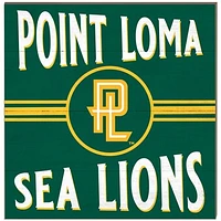 Point Loma Sea Lions 10'' x 10'' Retro Team Sign