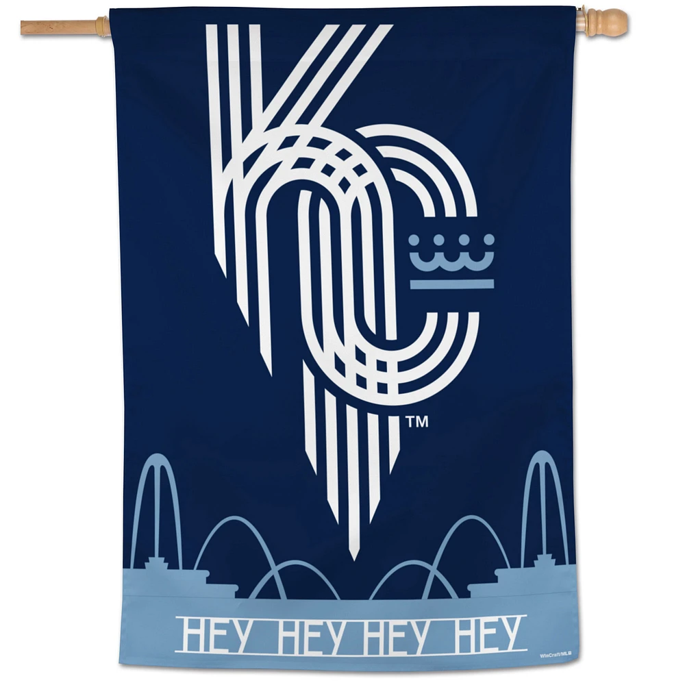 WinCraft Kansas City Royals 28" x 40" Single-Sided City Connect Vertical Banner