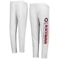 Youth Ash Houston Astros Game Time Fleece Pants