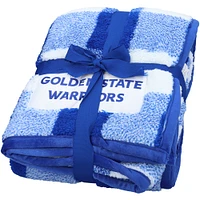 Golden State Warriors 50'' x 60'' Buffalo Check Frost Fleece Blanket