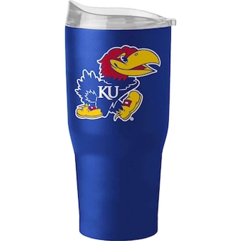 Kansas Jayhawks 30oz. Flipside Powder Coat Tumbler