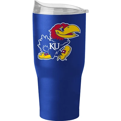 Kansas Jayhawks 30oz. Flipside Powder Coat Tumbler