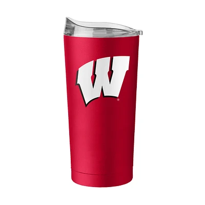 Wisconsin Badgers 20oz. Flipside Powder Coat Tumbler