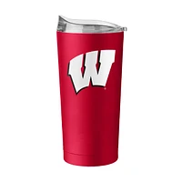 Wisconsin Badgers 20oz. Flipside Powder Coat Tumbler