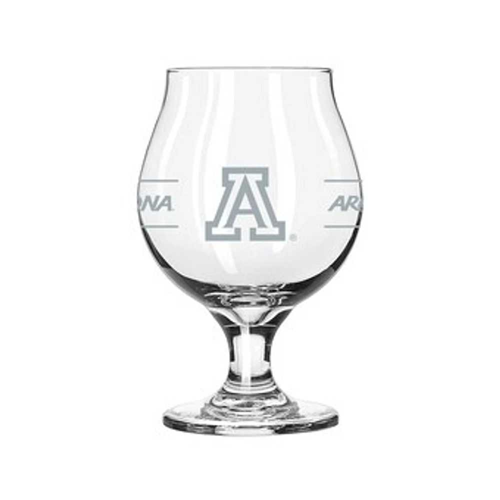 Arizona Wildcats 16oz. Belgium Glass