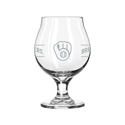 Milwaukee Brewers 16oz. Belgium Glass