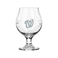 Washington Nationals 16oz. Belgium Glass